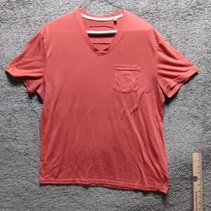 Guess T-Shirt Men’s Large Red Casual Streetwear